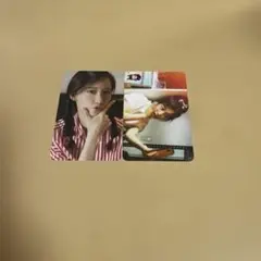 少女時代　ユナ　f(x)ルナ　トレカ