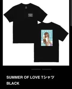 SUMMER OF LOVE Tシャツ ブラック　XL