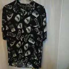 H&M JAWS柄 半袖シャツ