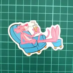 ステッカーNO2 送料無料 ピンクパンサー ピンク アメコミ かわいい 人気