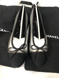 未使用品 CHANEL バレエシューズ 23.5cm セール中