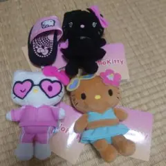 ハローキティマスコット XOXOギャル vol.2 全4体セット