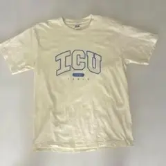 極美品　ICU Tシャツ　Lサイズ　黄色