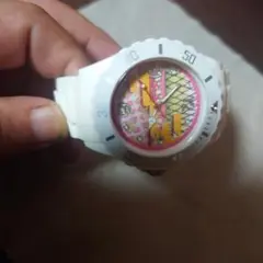 鬼滅の刃 恋柱イメージホワイトカラフルクォーツ腕時計