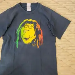 フルーツオブザルーム　半袖Tシャツ　ファミリーガイ　ブラック　S　古着