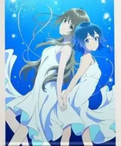 凪のあすから 向井戸まなか＆比良平ちさき ソフマップ全巻購入特典 タペストリー 駿河屋 -<中古>向井戸まなか＆比良平ちさき(水着) 描き下ろしB2