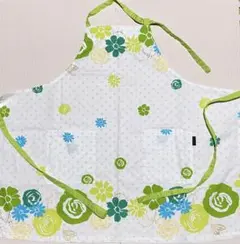 【美品】BALDRIC 花柄エプロン