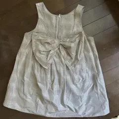 JILL STUART ジル スチュアート リボン ノースリーブ S