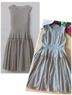 新品同様!FOXEY フィット&フレアワンピース 38 Rene フォクシー