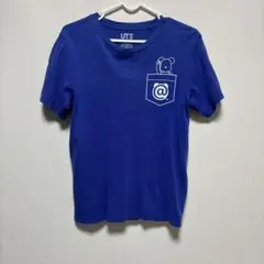UNIQLO UT MEDICOM TOY Tシャツ 青