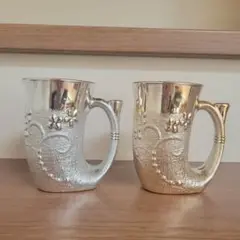 ホルンのビアジョッキ 2個セット