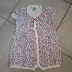 PETIT BATEAU 花柄ロンパース 6ヶ月用