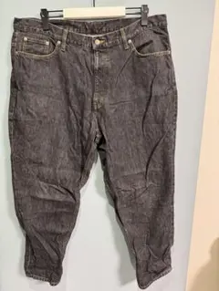urself ブラックデニム bob 38 ユアセルフ