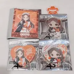 倉本千奈　缶バッジ　アクリルぷちスタンド　ミニフォト　学マス　東京駅　グルメ街道