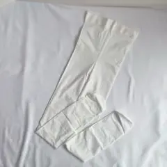 ❤️未使用品❤️KUUQA バレエタイツ ホワイト 80デニール L 8〜12歳