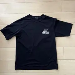 GU 黒のプリントTシャツ XSサイズ