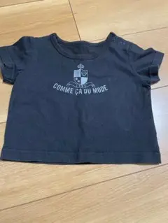 コムサ　黒Tシャツ