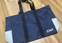 Lions トートバッグ ネイビー 大容量
