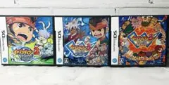 【DS イナズマイレブン 3本セット【ブリザード ジ•オーガ ボンバー】