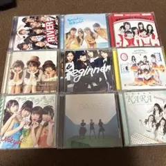 シングルCDセット（RIVER, GAME, KARAなど）