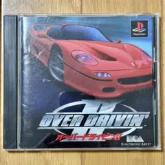 【ジャンク品】OVER DRIVIN' 2 オーバードライビン2 PS1 ソフト
