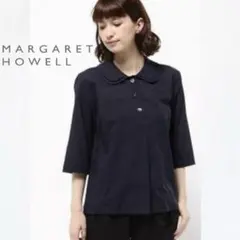 マーガレットハウエル / リネンボイル丸襟ブラウス /石田ゆり子さん