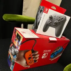 Nintendo Switch本体, プロコン, アミーボ, ソフト1本