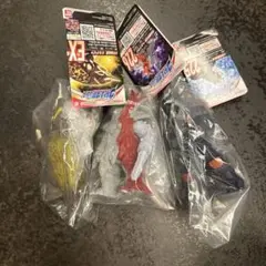 【受注制作品】リペイント品 ヘルナラク アースガロン ウルトラ怪獣 ソフビ ウルトラマンアーク 新作ソフビ ヘルナラク・アースガロン