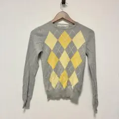ZARA グレー　ニット
