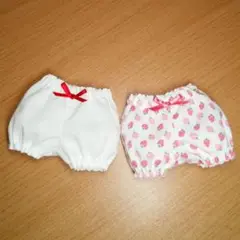メルちゃんはなちゃん用　ぷっくりパンツ２枚セット(12)