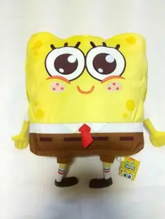 スポンジボブ　デフォルメBIGぬいぐるみ