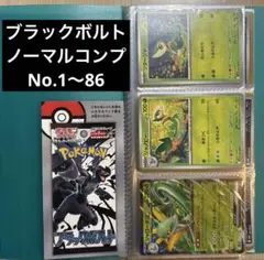 ブラックボルトノーマルコンプリート