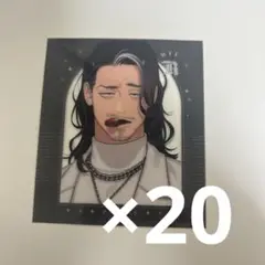 ジャンプSQ 極楽街　劉　クリアシート　20枚