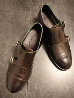 BENSON SHOES ダブルモンクストラップ グッドイヤーウェルト