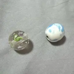 とんぼ玉　可愛い　2個セット