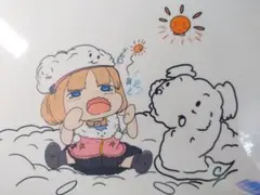 オリジナルアニメイラスト A4サイズ リトルワールド公式 青空モカ