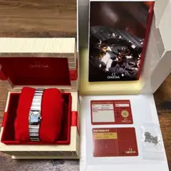 【付属品完備】OMEGA オメガ コンステレーション カレクアドラ シェル文字盤
