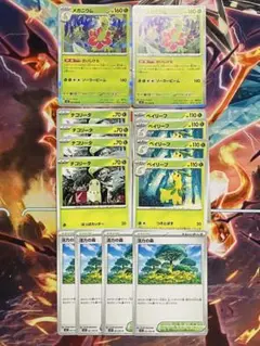 ポケモンカードセット メガニウム チコリータ ベイリーフ