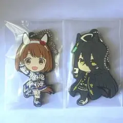 ウマ娘 ラバーストラップ ユキノビジン マンハッタンカフェ