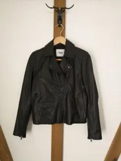 新品❇入手困難❇デンマークbzr/BRUUNS BAZAARライダースジャケット