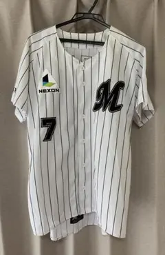 千葉ロッテマリーンズ 鈴木選手 ユニフォーム