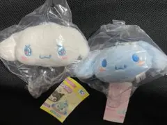 リンリン鈴ぬいぐるみ　シナモロール　音がなるマスコットぬいぐるみ　サンリオ