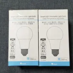 +Style スマートLED電球E26（調光・調色）PS-LIB-W02/2PK
