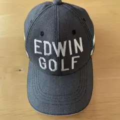 EDWIN GOLF グレーキャップ フリーサイズ美品
