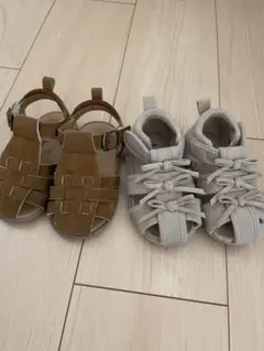 tete a tete 西松屋　ベビーサンダル 13cm 14cm 美品