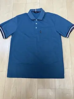 TOROY ポロシャツ 青色 Ｌサイズ ポケット付き 美品