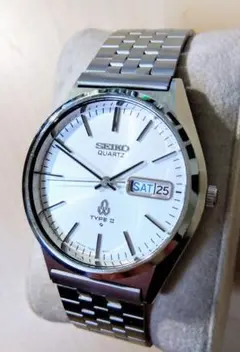 SEIKO タイプ2 7546-7010 稼働美品 SEIKO セイコー タイプ2 腕時計 7546-7010 - メルカリ