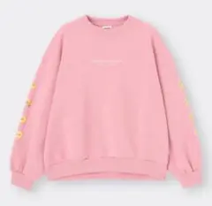 GU ギンビス たべっ子どうぶつ コラボ スウェットプルオーバー トレーナー