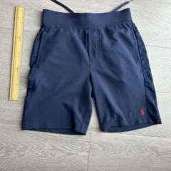 ポロラルフローレン　キッズ　ネイビー メッシュ ハーフパンツ　140cm