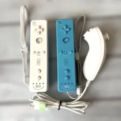 wii リモコン　モーションプラス　2個 ヌンチャク1個　カバー付き